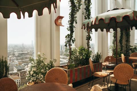 The Hoxton, Brussels — roof