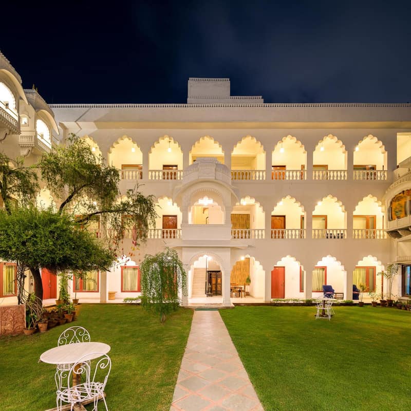 Rajasthan Palace - A Heritage Boutique Hotel in Jaipur — building