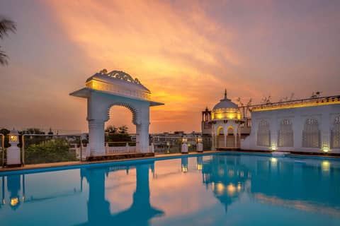 Rajasthan Palace - A Heritage Boutique Hotel in Jaipur — recepcion & lobby