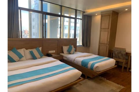 Hotel Tapas - Near Tribhuvan International Airport — hotel room