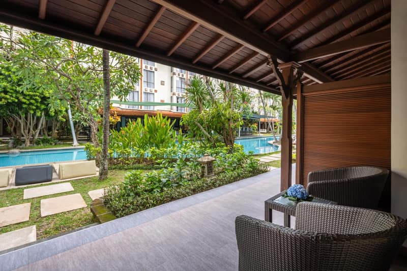 Prime Plaza Hotel Sanur – Bali — balance & terrace