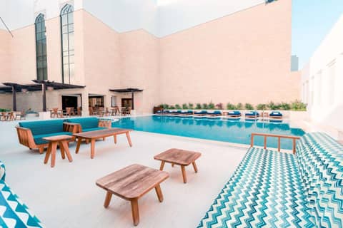 Al Najada Doha Hotel by Tivoli — recepcion & lobby