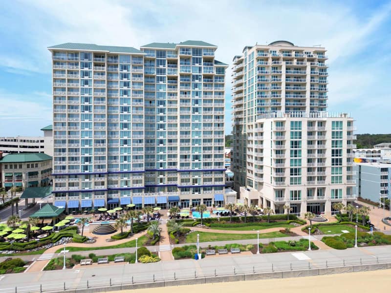 Hilton Vacation Club Oceanaire Virginia Beach — building