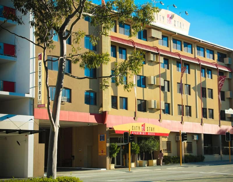 Perth City Apartment Hotel — building