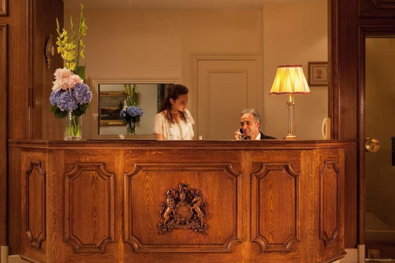 Hotel d'Angleterre — recepcion & lobby