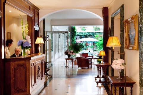 Hotel d'Angleterre — recepcion & lobby
