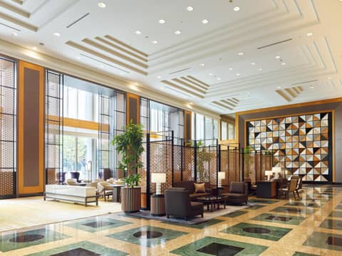 Hotel The Celestine Tokyo Shiba — recepcion & lobby