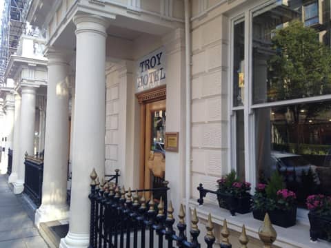 Troy Hotel — balcony