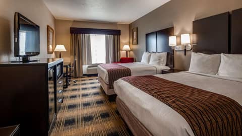 Best Western Plus Heritage Inn & Suites Houston,Pasadena,Deer Park,Channelview — hotel room