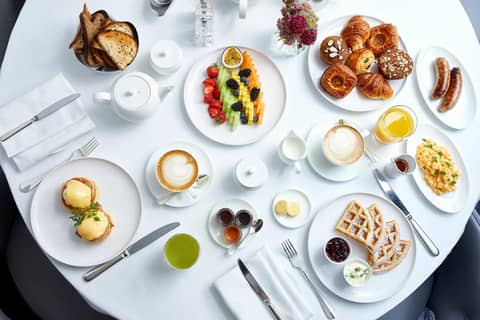 One Aldwych — breakfast buffet