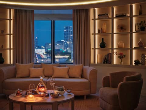 One Aldwych — living room