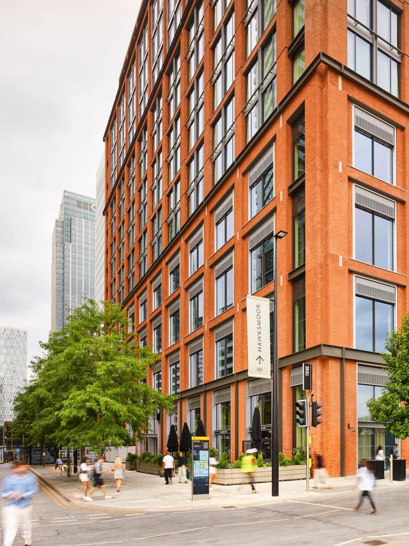TRIBE London Canary Wharf — building
