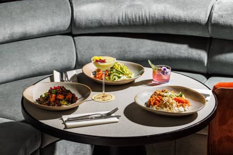 TRIBE London Canary Wharf — breakfast buffet