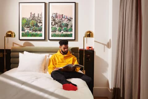 TRIBE London Canary Wharf — hotel room