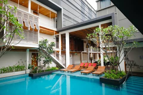 Nanda Heritage Hotel — recepcion & lobby
