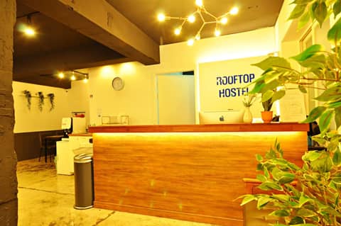 OYO Rooftop Hostel — recepcion & lobby