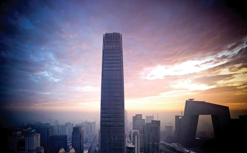 China World Summit Wing, Beijing, A Shangri-La Hotel — building
