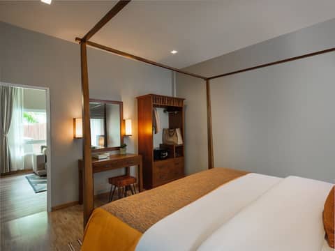 De Malee Pool Villas — bedroom