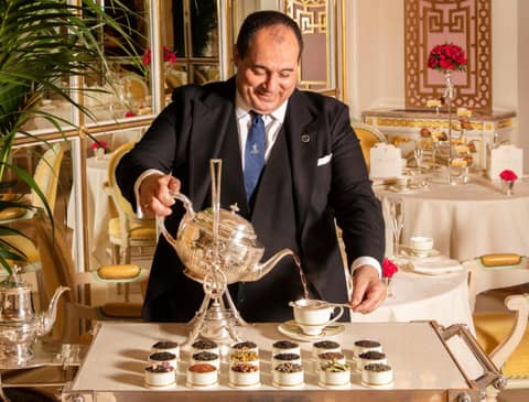 The Ritz London — hotel reception