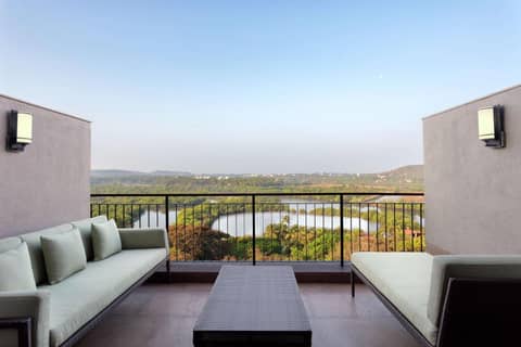 Hilton Goa Resort Candolim — balance & terrace
