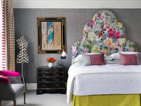 Charlotte Street Hotel, Firmdale Hotels — hotel room