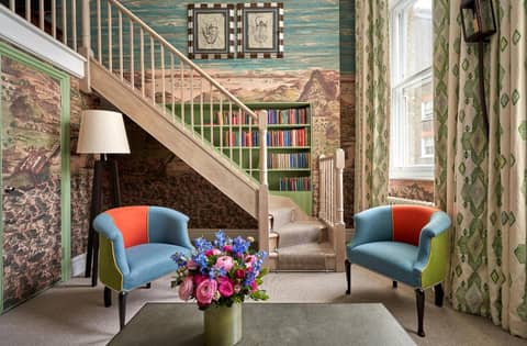 Charlotte Street Hotel, Firmdale Hotels — living room