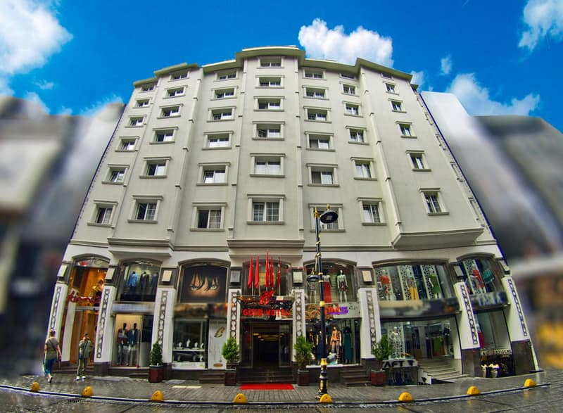 Gold Hotel — building