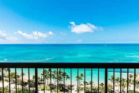 Aston Waikiki Beach Tower — balance & terrace