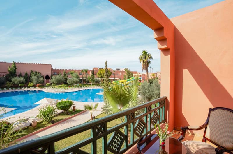 Grand Mogador Aqua Resort — balance & terrace