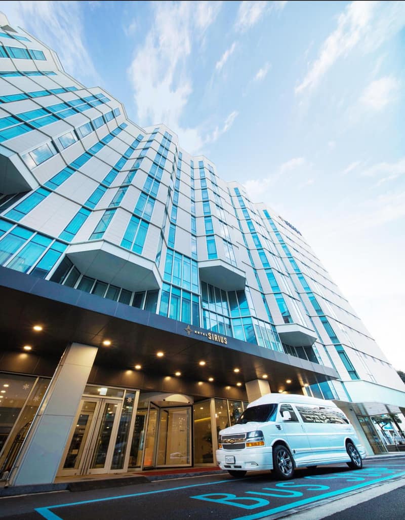 Hotel Sirius — building