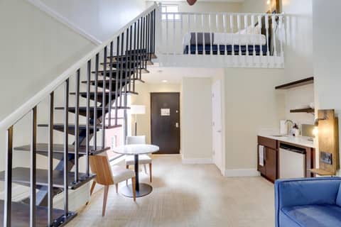 Sojourn at DuPont Place — hotel room