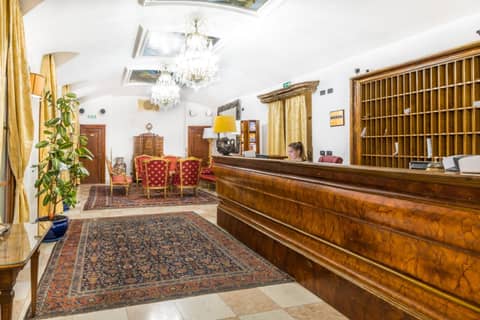 Charles Bridge Palace — hotel reception