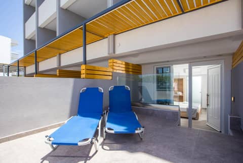 Tsampika Hotel Faliraki — balance & terrace