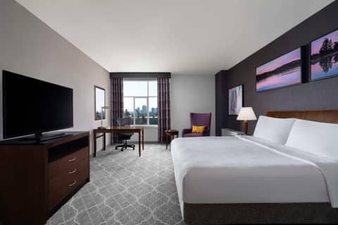 Hilton Garden Inn Calgary Airport — hotel room