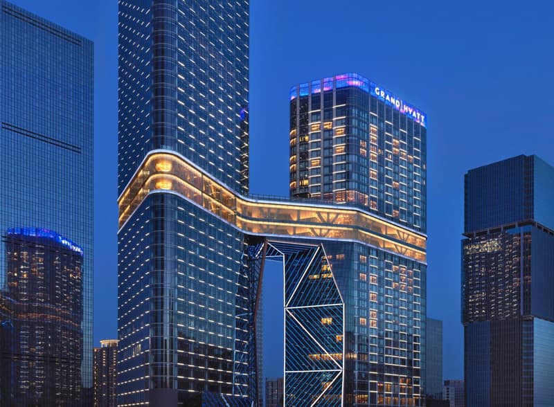 Grand Hyatt Xi'an — building
