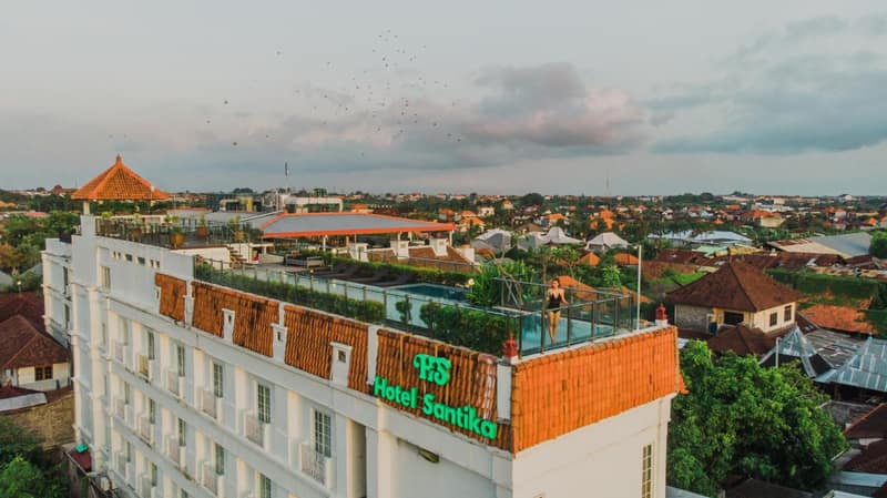 Hotel Santika Seminyak — building