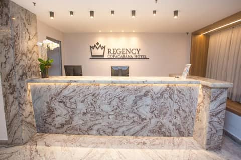 Regency Copacabana Hotel — recepcion & lobby