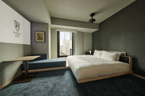 The Royal Park Canvas Ginza Corridor — hotel room