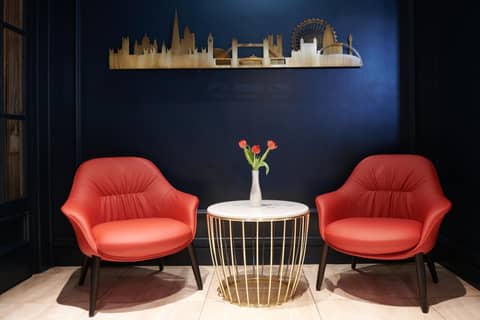 The Dilly — hotel reception