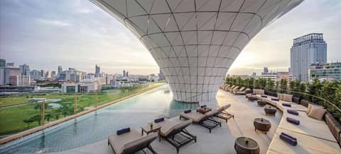 Waldorf Astoria Bangkok — roof
