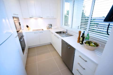 Domain Serviced Apartments — kitchen