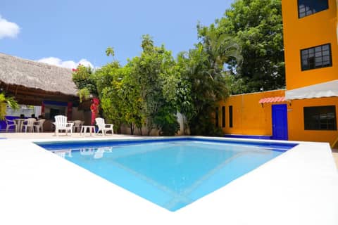 Hotel Hacienda Cancun — recepcion & lobby