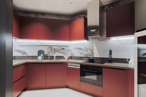 Le Collective Haeundae Paragraf — kitchen