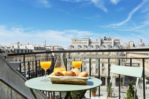 Le Grand Hôtel de Normandie — balance & terrace