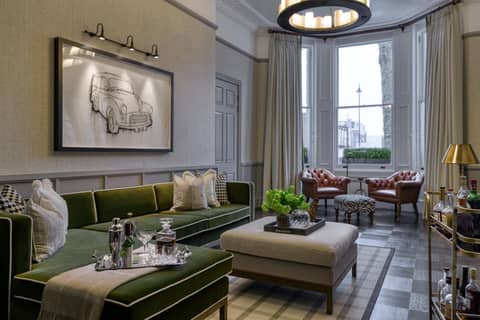 The Adria — living room