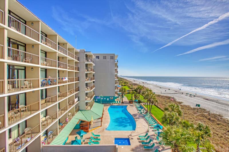 North Shore Oceanfront Resort Hotel — building