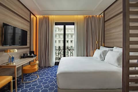 Pestana CR7 Gran Vía Madrid — hotel room