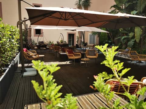 Hotel Beau Rivage — balance & terrace