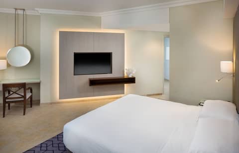 Beach Rotana All Suites — hotel room