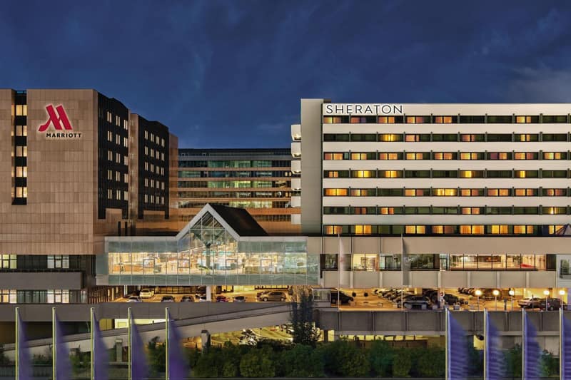 Frankfurt Airport Marriott Hotel — building